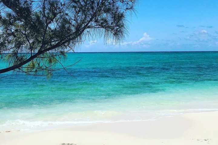 water next to the ocean